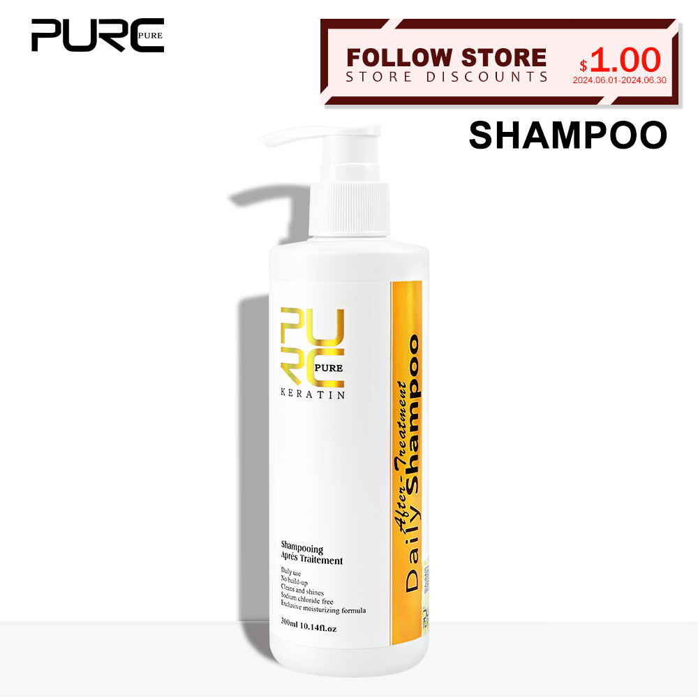 Hair Care With Protein - PURC Daily Shampoo Haar- und Kopfhautreinigungsbehandlung