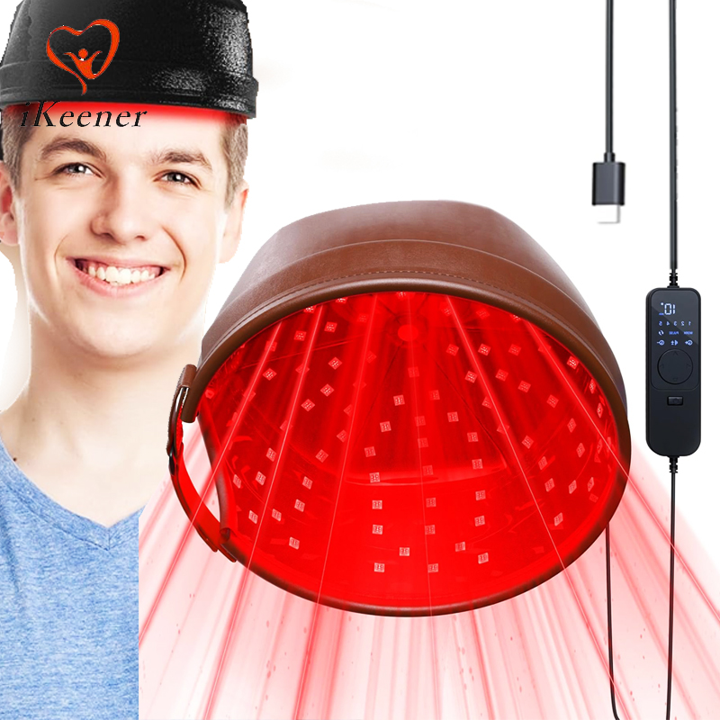Hair Care With Protein - Neue Haarwuchs-Laserkappe 660nm 850nm Rotlichttherapie-Helm 120