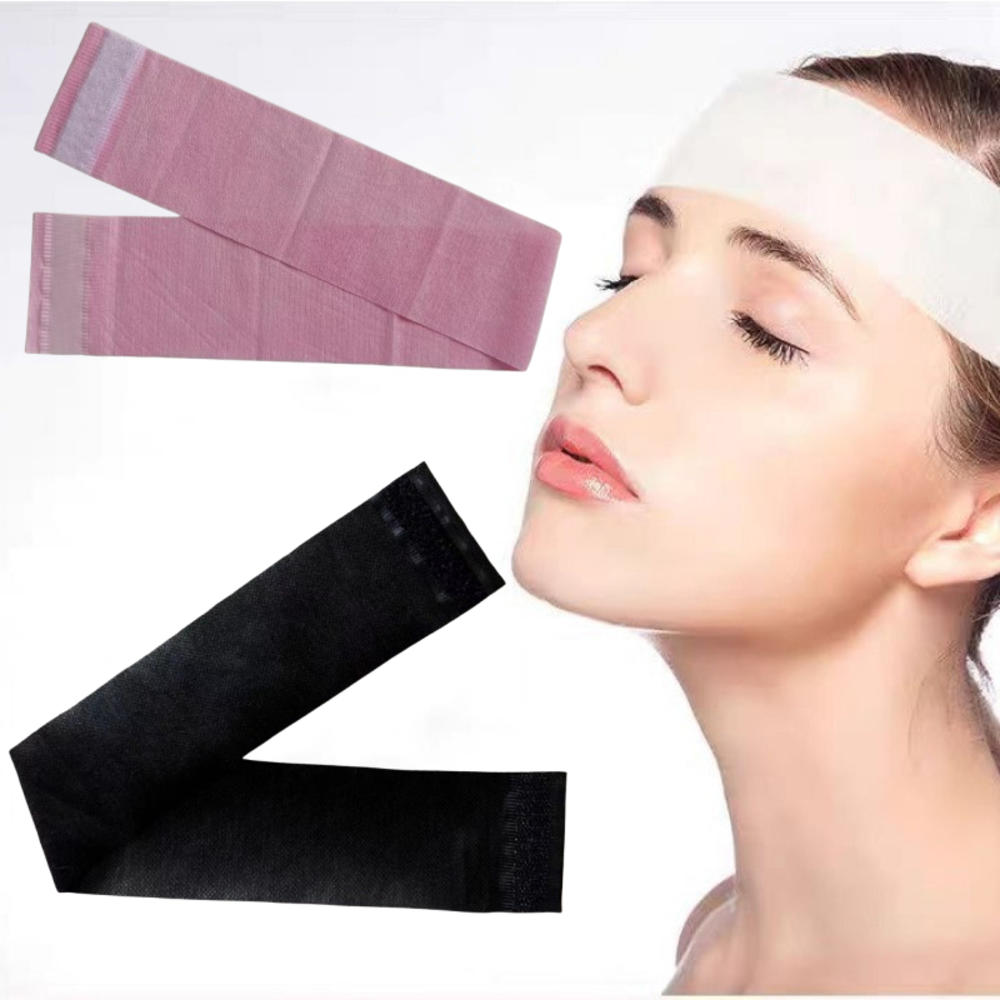 Hair Care Women - 50 Stück Einweg-Spa-Gesichts-Stirnbänder, dehnbar, nicht gewebt,
