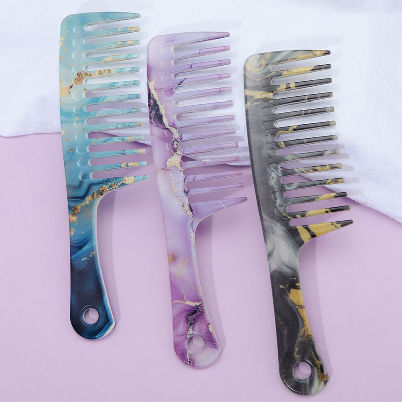 Detangling Wide Comb - 1 Stück extra großer breiter Zahnkamm