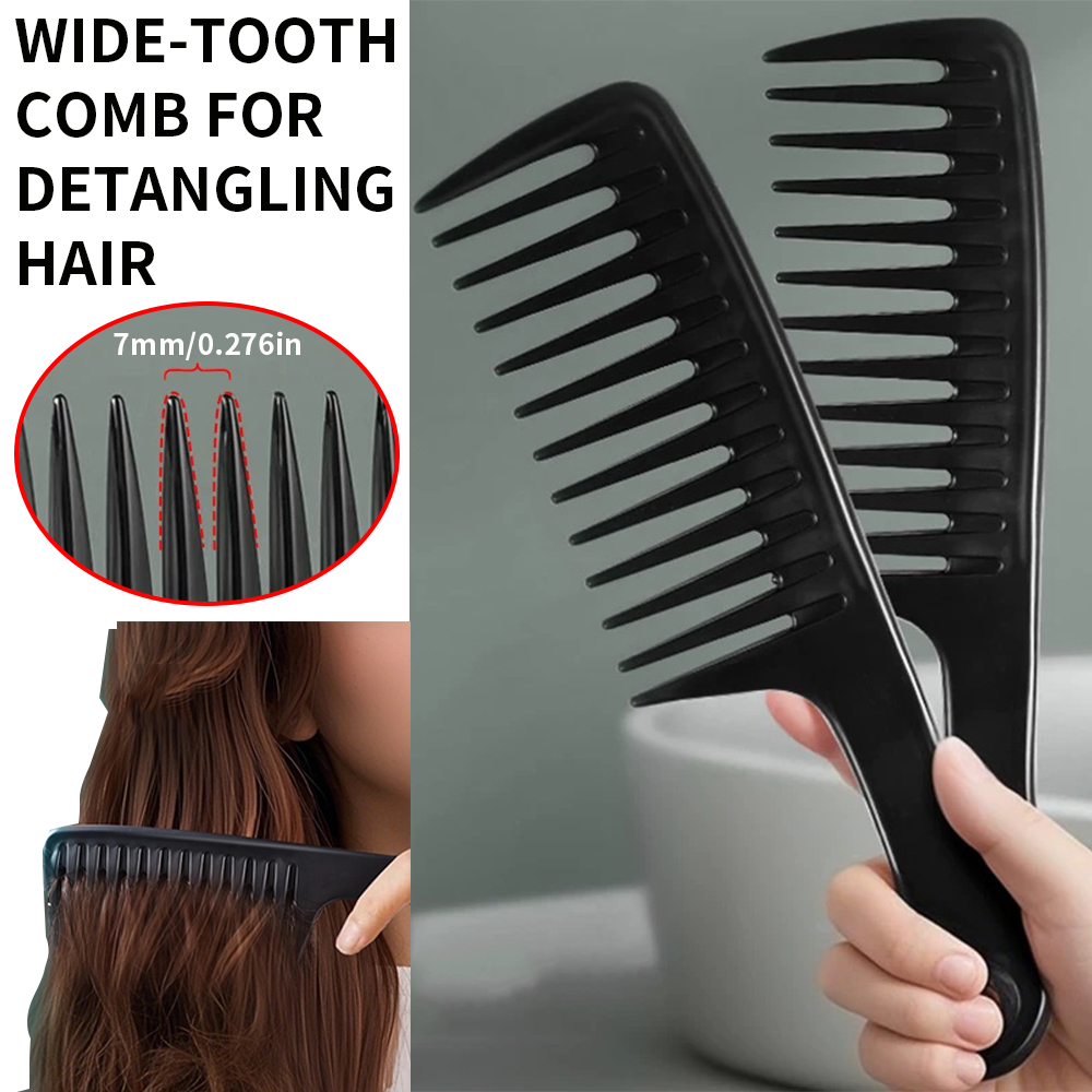 Detangling Wide Comb - Breitzahnkamm für Lockiges Haar für Frauen
