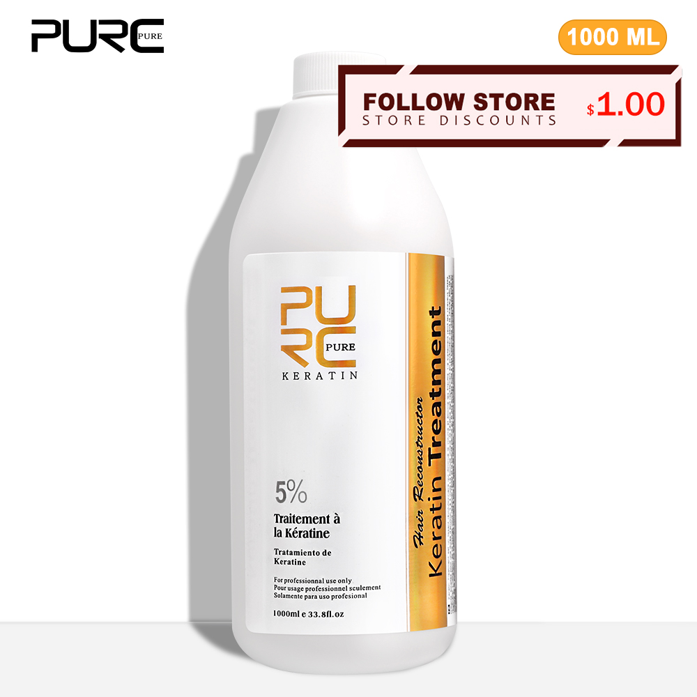 Hair Care With Protein - Purc 5% Keratin Glättung behandlung krause
