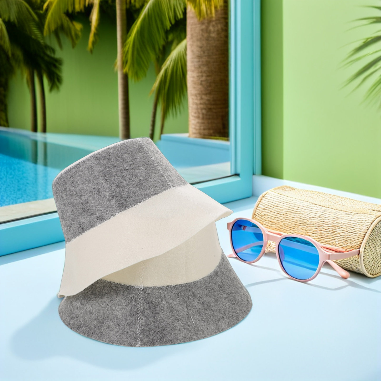 2 Stück stilvolle Saunahut aus – House Hair Care Bewertung und Preis