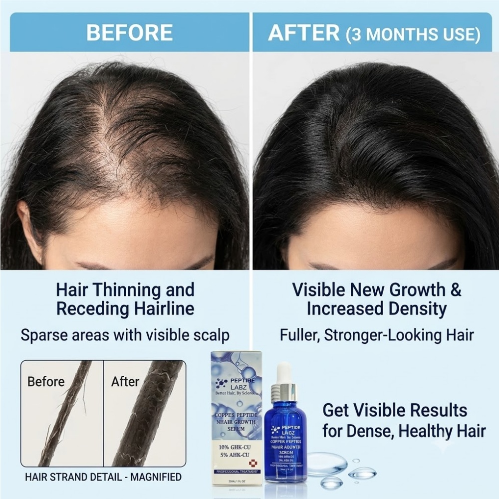 Haarwuchs-Essenz Kupferpeptid  – Hair Care With Protein Bewertung und Preis