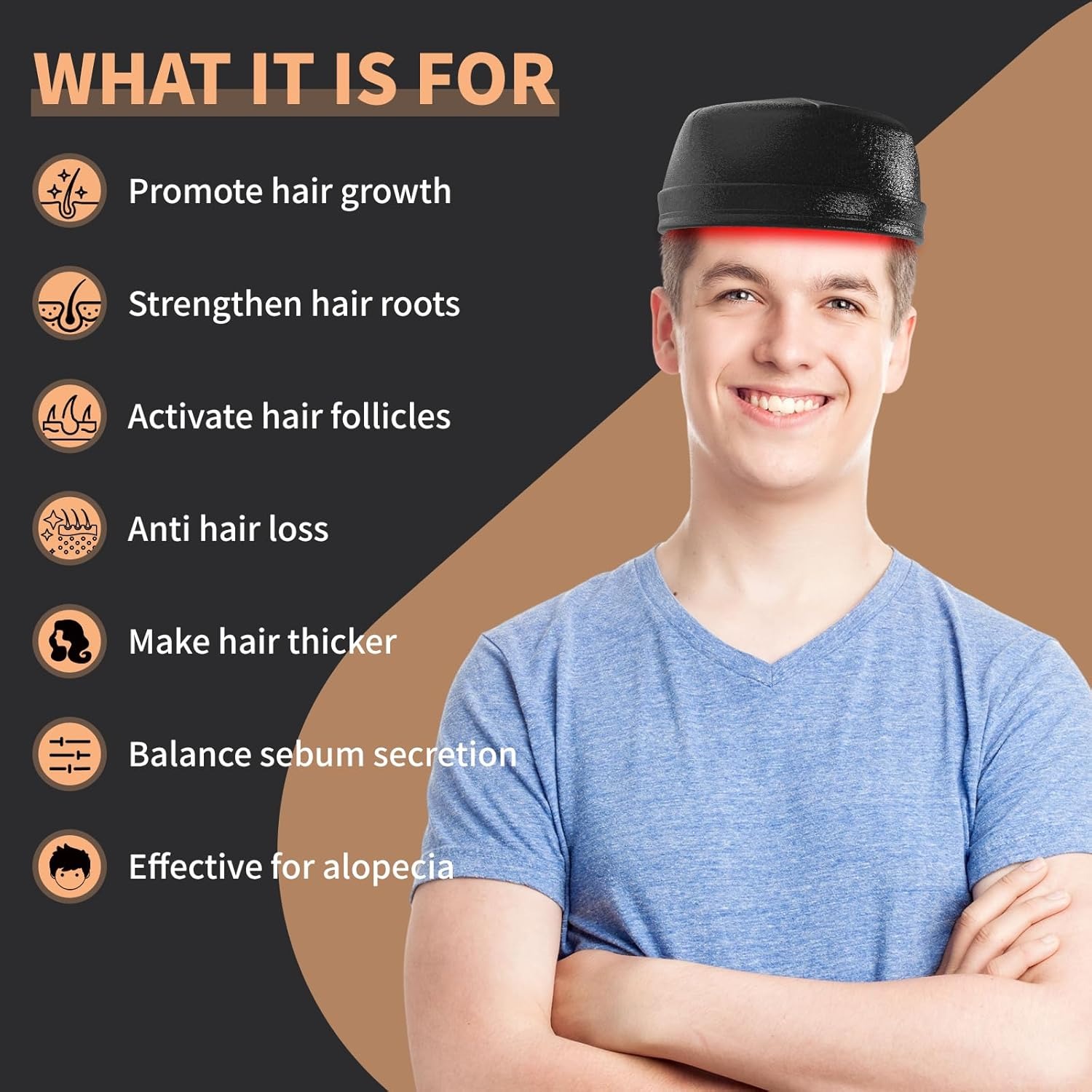 Neue Haarwuchs-Laserkappe 660n – Hair Care With Protein Bewertung und Preis