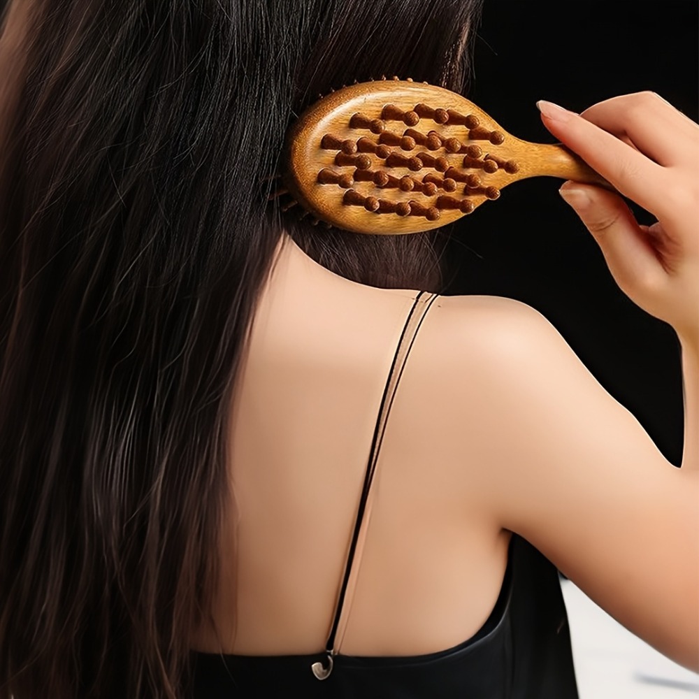 Doppelseitiger Sandelholz-Kamm – Detangling Wide Comb Bewertung und Preis