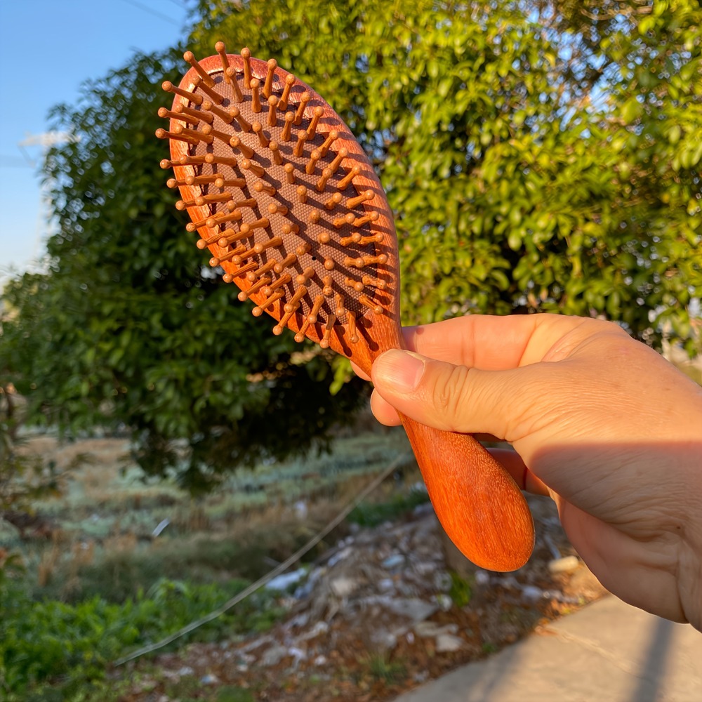Doppelseitiger Sandelholz-Kamm – Detangling Wide Comb Bewertung und Preis