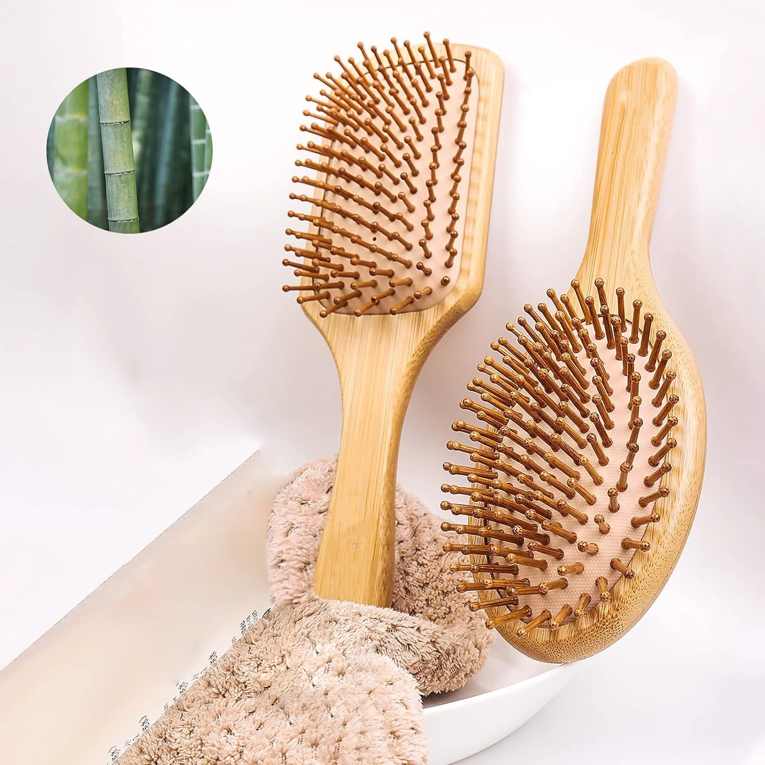 Natürliche Bambus-Paddelbürste – Bamboo Hair Brush Bewertung und Preis