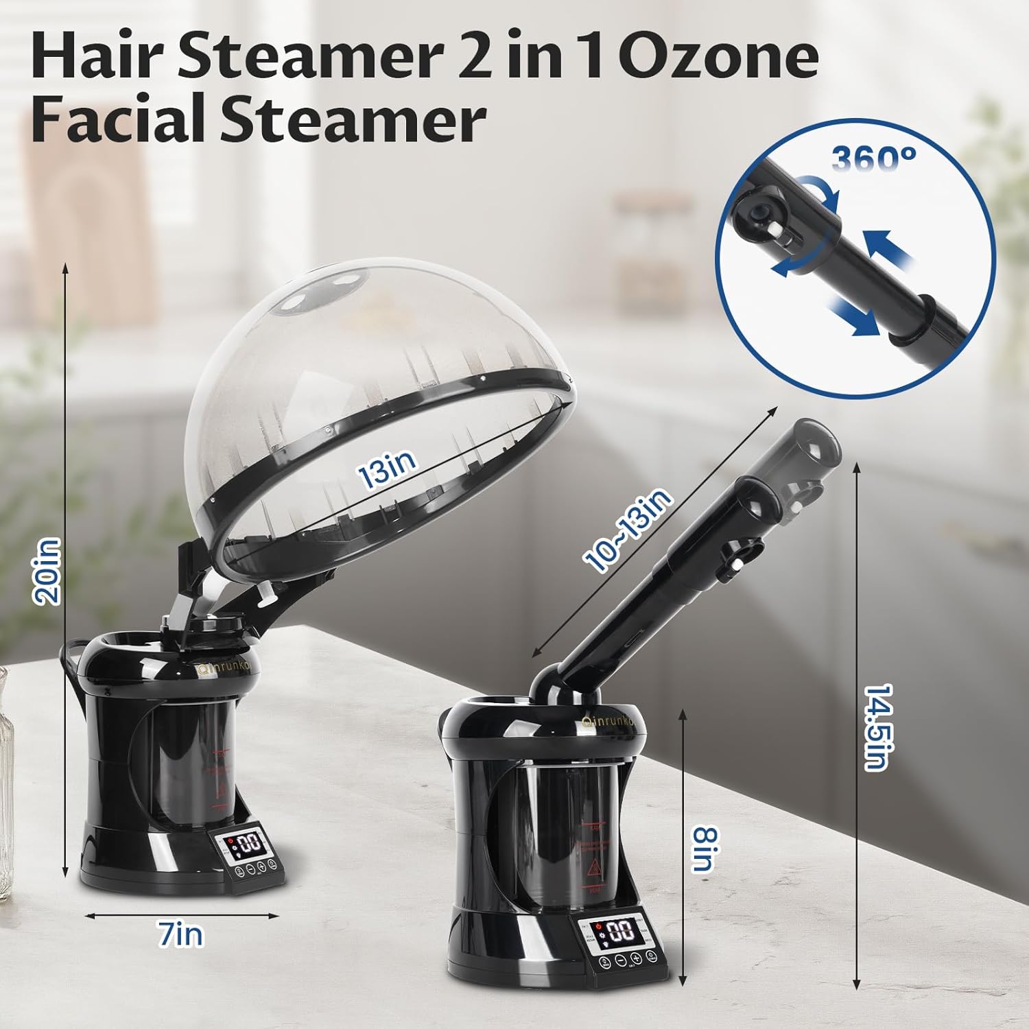 2-in-1 Ozon-Haardampfer und Ge – Hair Care Routine Bewertung und Preis