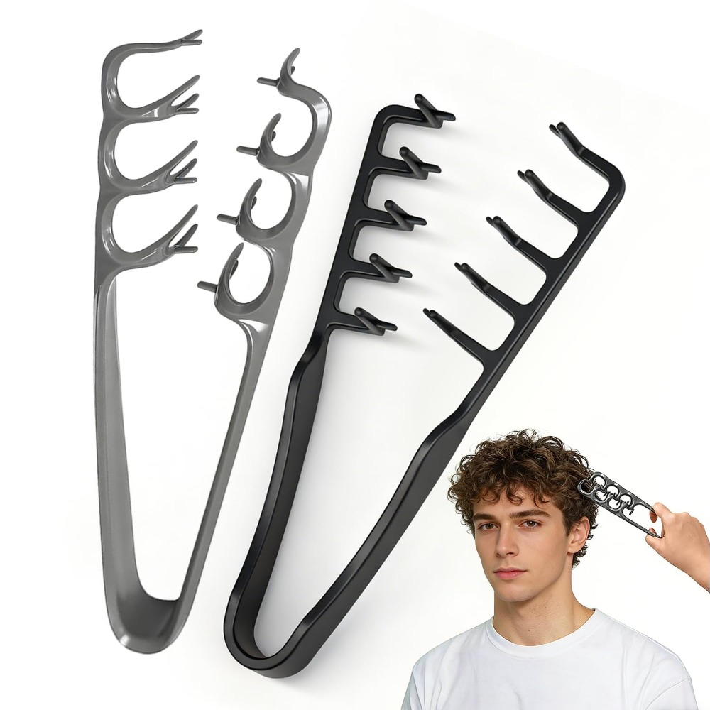 2-teiliges Textur-Kamm-Set, 2- – Detangling Wide Comb Bewertung und Preis