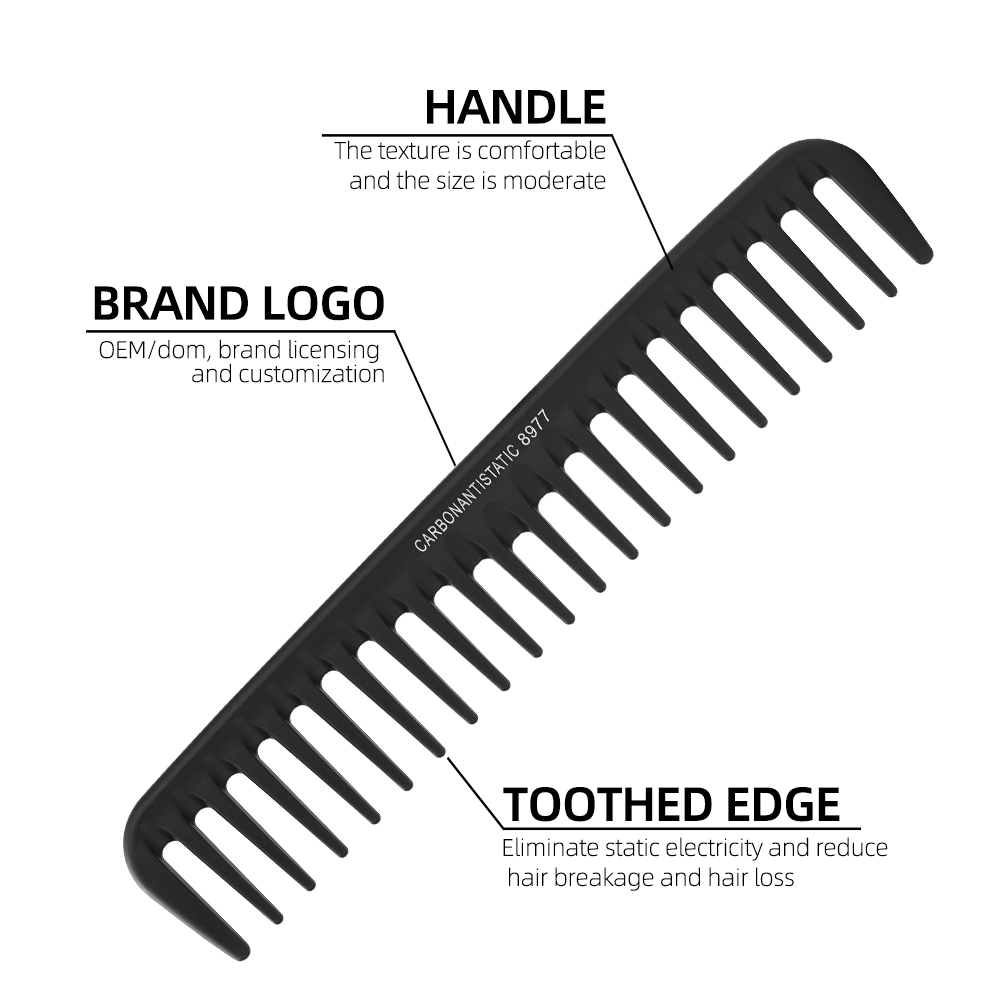 Breiter Zahn-Lockenkamm, Entwi – Detangling Wide Comb Bewertung und Preis