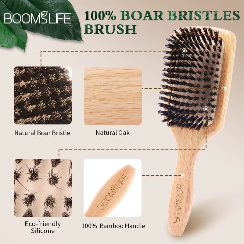 Haarbürste mit Wildschweinbors – Hair Care Routine Bewertung und Preis