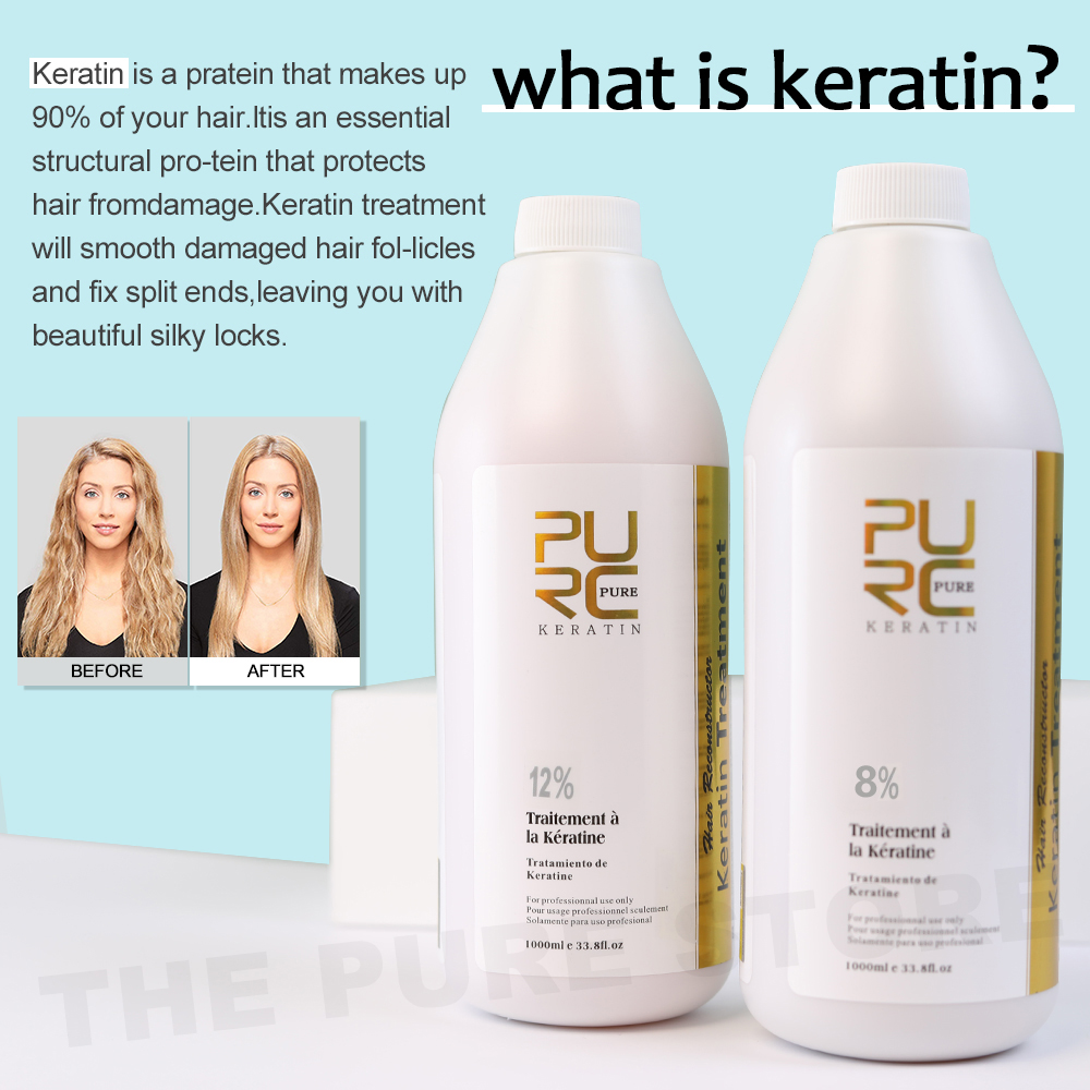 Purc 5% Keratin Glättung behan – Hair Care With Protein Bewertung und Preis